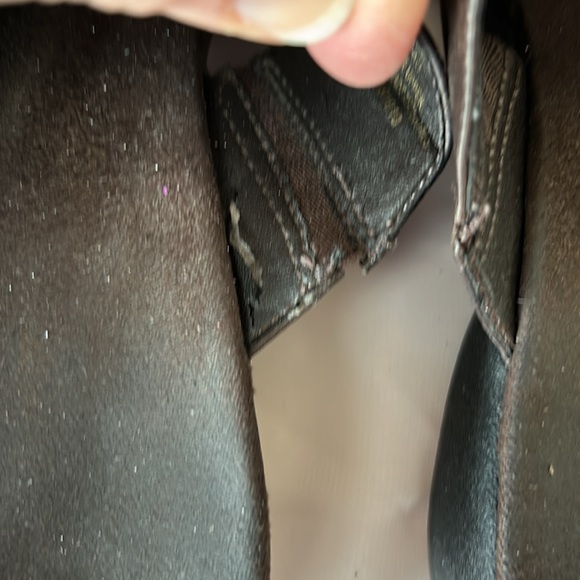 Croft & Barrow Brown Adeline Slide Sandals Shoes Huarache Leather Upper Size 6 - Picture 8 of 9